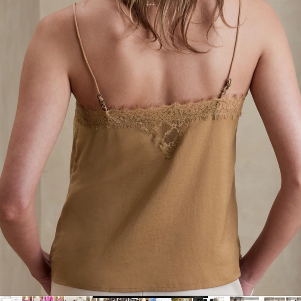 Banana Republic Lace Trim Camisole